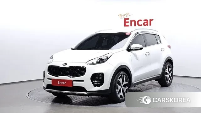 Kia Sportage 4th Generation 2018 Белый из Кореи
