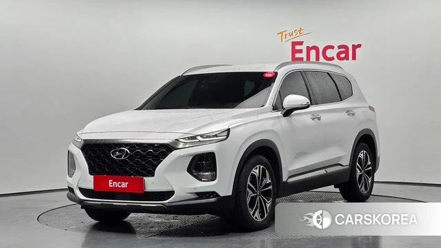 Hyundai Santa Fe TM 2018 Белый из Кореи