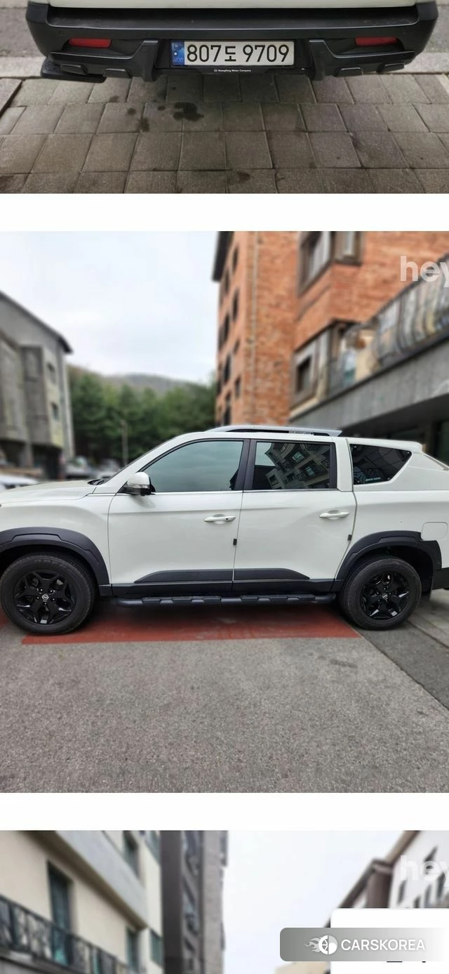 Ssangyong The New Rexton Sport 2022 Белый из Кореи