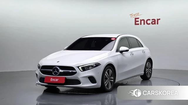 Mercedes-Benz A-Class W177 2021 Белый из Кореи
