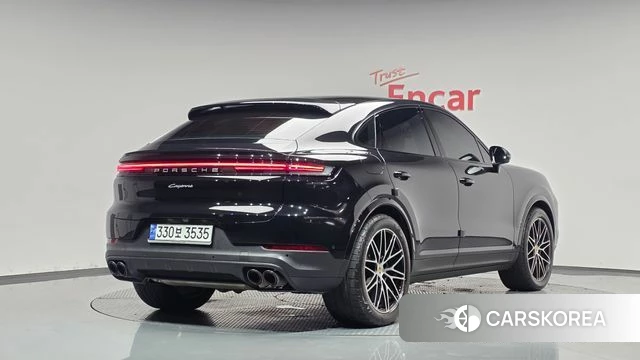 Porsche Cayenne (PO536) 2023 Черный из Кореи