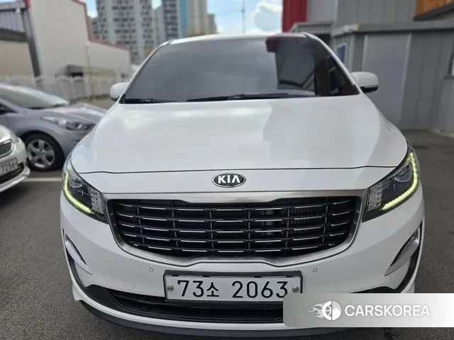 Kia The New Carnival 2020 Белый из Кореи