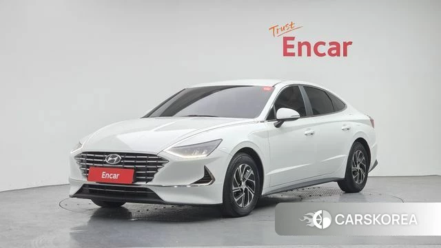 Hyundai Sonata Hybrid (DN8) 2022 Белый из Кореи