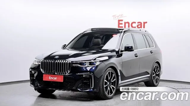 BMW X7 (G07) 2020 Синий из Кореи