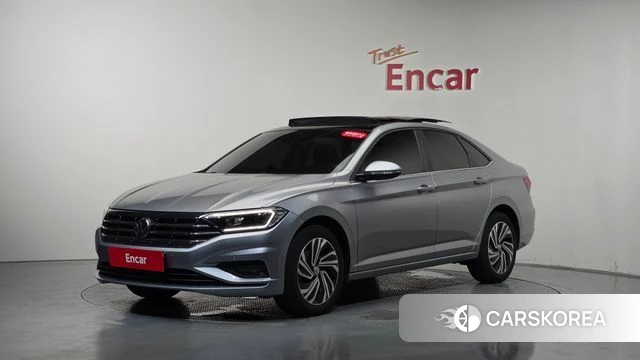 Volkswagen 7th Generation of Jetta 2021 Серебристо-серый из Кореи