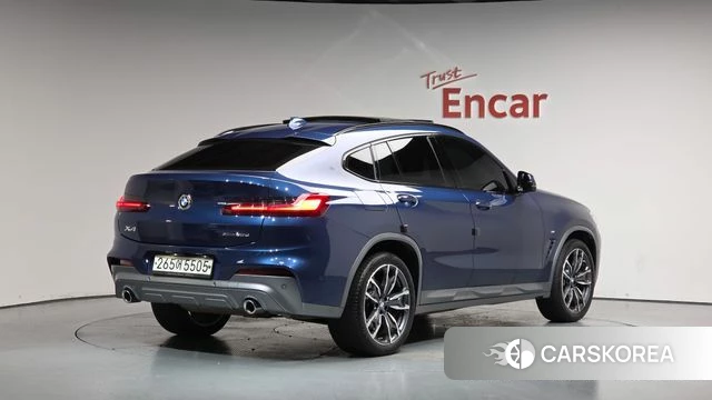 BMW X4 (G02) 2020 Синий из Кореи
