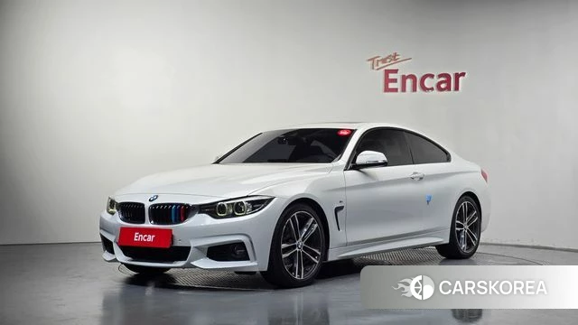 BMW 4 Series (F32) 2018 Белый из Кореи