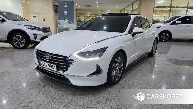 Hyundai Sonata (DN8) 2020 Белый из Кореи