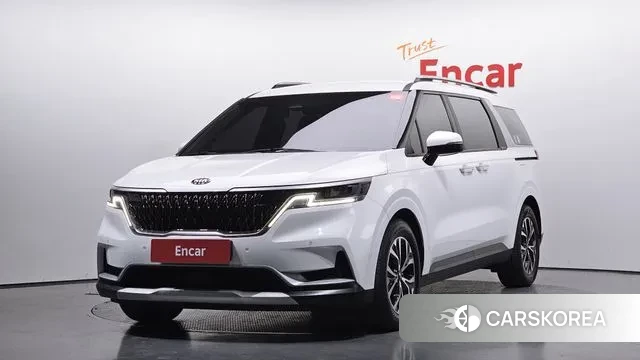 Kia Carnival 4th generation 2021 Белый из Кореи