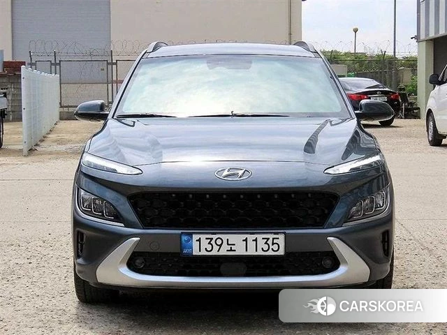 Hyundai The New Kona Hybrid 2022 Синий нефрит из Кореи