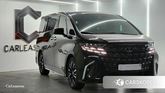 Toyota Alphard 4th Generation 2025 Черный из Кореи