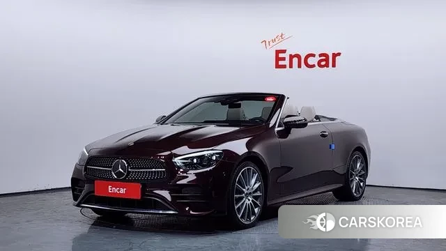 Mercedes-Benz E-Class W213 2021 Красный из Кореи