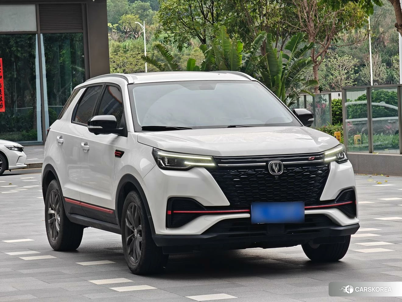 Chang'an CS55 PLUS 2020 Белый из Китая