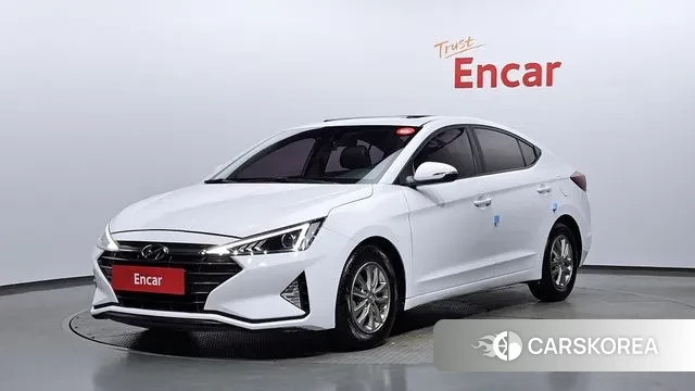Hyundai The New Avante AD 2019 Белый из Кореи