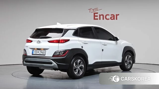 Hyundai The New Kona Hybrid 2021 Белый из Кореи