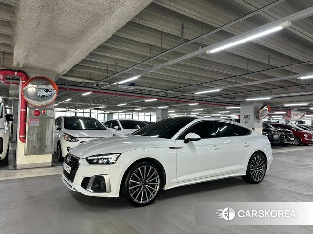 Audi A5 (F5) 2022 Белый из Кореи