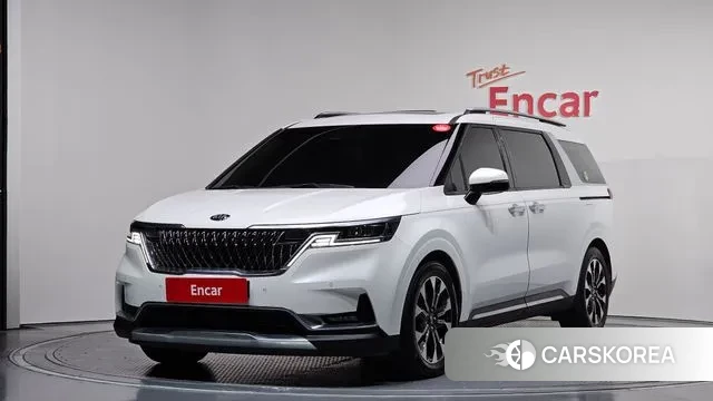 Kia Carnival 4th generation 2020 Белый из Кореи