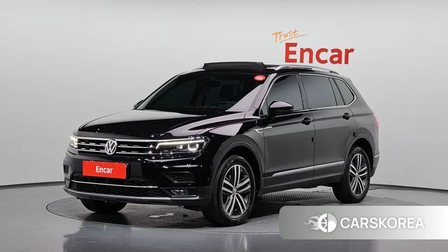 Volkswagen Tiguan Allspace 2020 Черный из Кореи