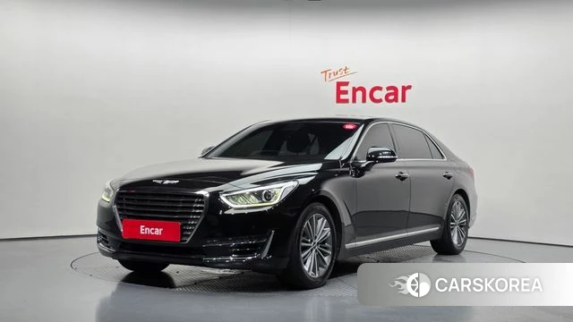 Genesis EQ900 2018 Черный из Кореи