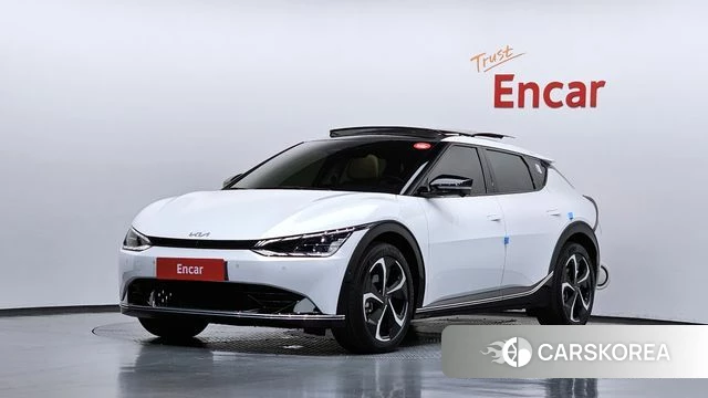 Kia EV6 2023 Белый из Кореи