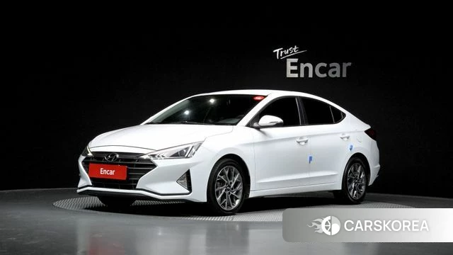 Hyundai The New Avante AD 2019 Белый из Кореи
