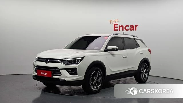 Ssangyong Beautiful Korando 2021 Белый из Кореи
