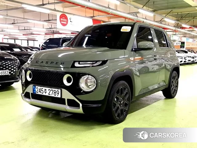 Hyundai Casper 2023 Светло-зеленый из Кореи