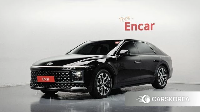 Hyundai Grandeur Hybrid (GN7) 2023 Черный из Кореи