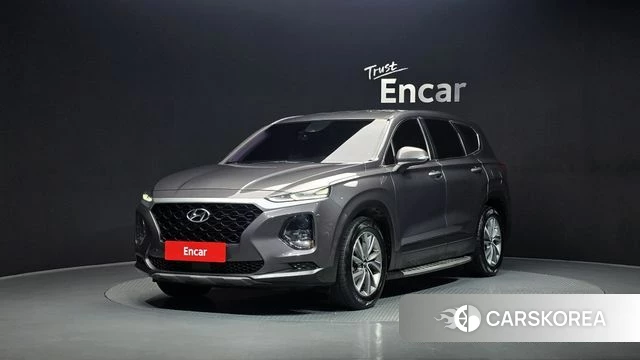 Hyundai Santa Fe TM 2018 Серый из Кореи