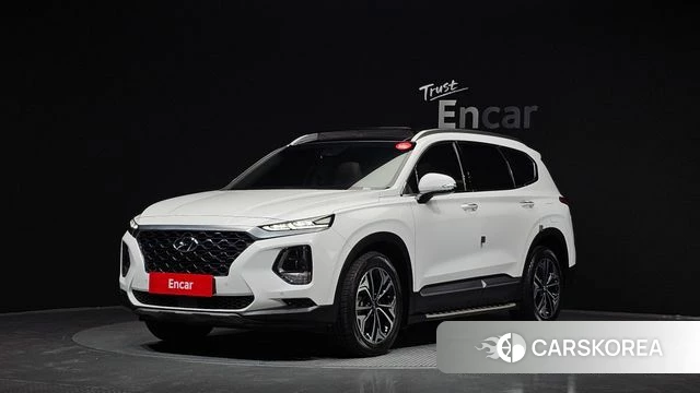 Hyundai Santa Fe TM 2019 Белый из Кореи