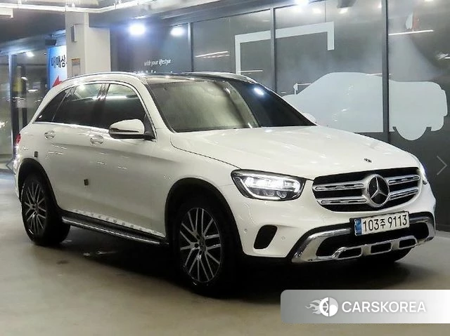 Mercedes-Benz GLC-Class X253 2021 Белый из Кореи