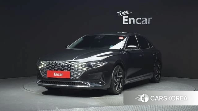Hyundai The New Grandeur IG Hybrid 2020 Серый из Кореи