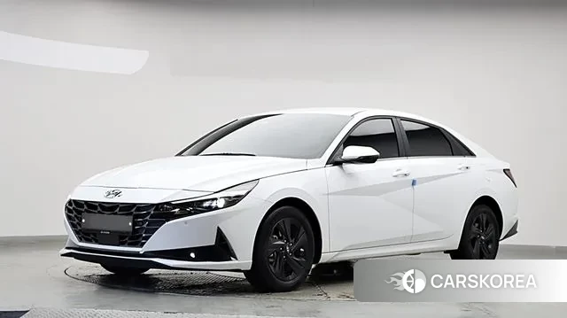 Hyundai Avante (CN7) 2022 Белый из Кореи