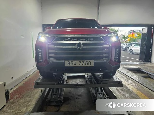 Ssangyong The New Rexton Sports Cannes 2021 Красный из Кореи