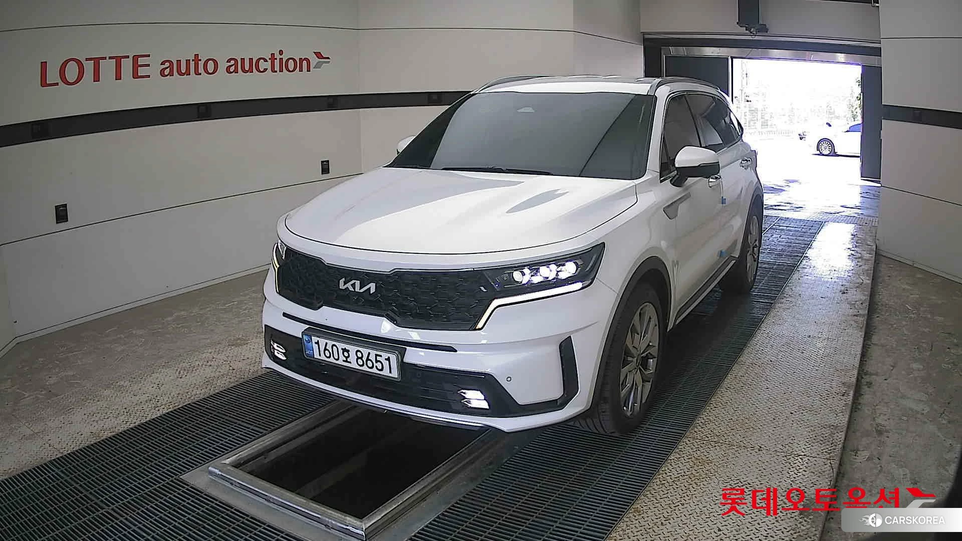 Kia Sorento 2022 Белый из Кореи