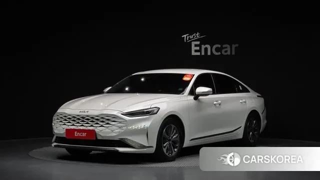 Kia K8 Hybrid 2021 Белый из Кореи