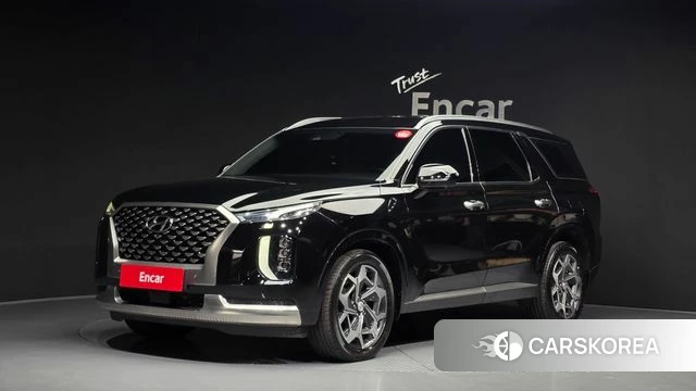 Hyundai Palisade 2022 Черный из Кореи