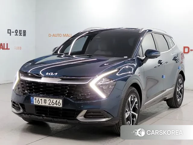 Kia Sportage 5th Generation Hybrid 2022 Синий из Кореи