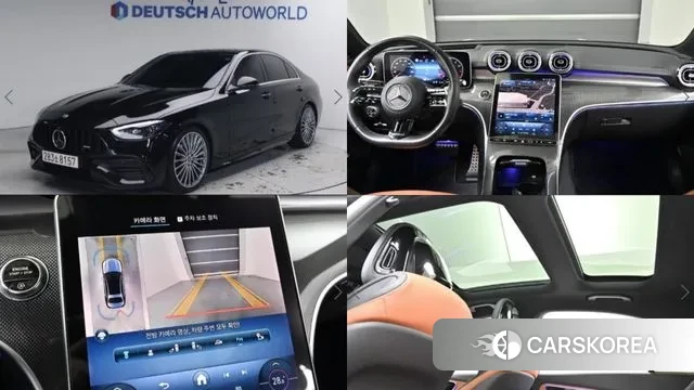 Mercedes-Benz C-Class W206 2023 Черный из Кореи