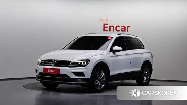 Volkswagen Tiguan second Generation 2018 Белый из Кореи