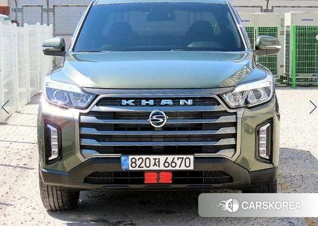 Ssangyong The New Rexton Sports Cannes 2022 Светло-зеленый из Кореи