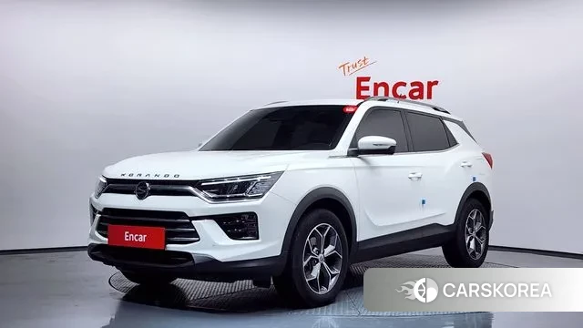 Ssangyong Beautiful Korando 2022 Белый из Кореи