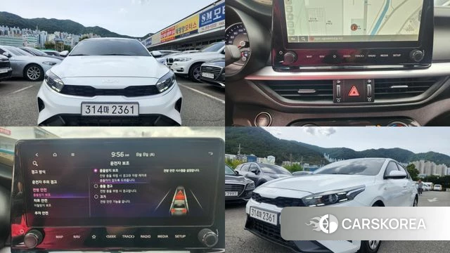 Kia The New K3 2nd generation 2022 Белый из Кореи