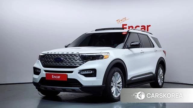 Ford Explorer 6th Generation 2021 Белый из Кореи