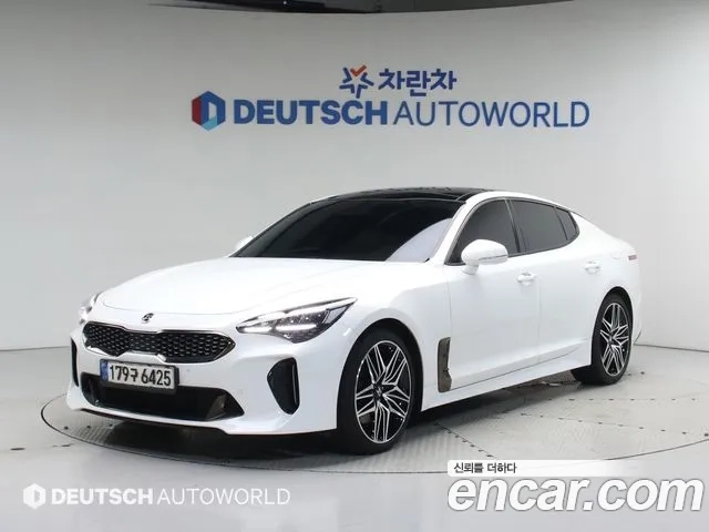 Kia Stinger Meister 2020 Белый из Кореи