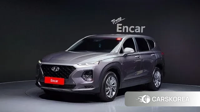 Hyundai Santa Fe TM 2018 Серый из Кореи