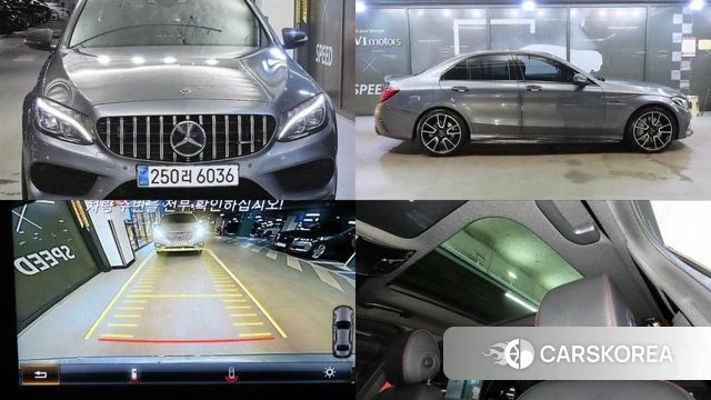 Mercedes-Benz C-Class W205 2018 Серый из Кореи