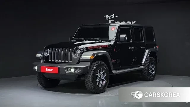 Jeep Wrangler (JL) 2023 Черный из Кореи
