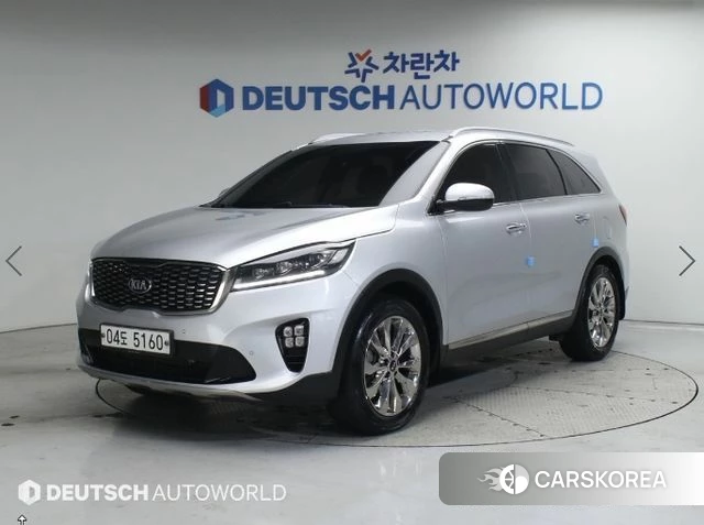 Kia The New Sorento 2018 Серебристо-серый из Кореи