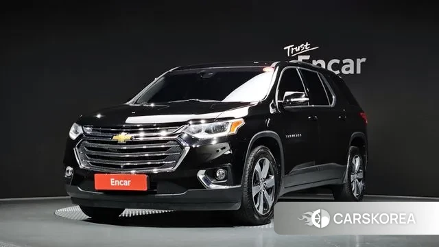 Chevrolet (GM Daewoo) Traverse 2021 Черный из Кореи